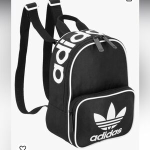 Adidas Originals Women's Originals Santiago Mini Backpack, Black/White